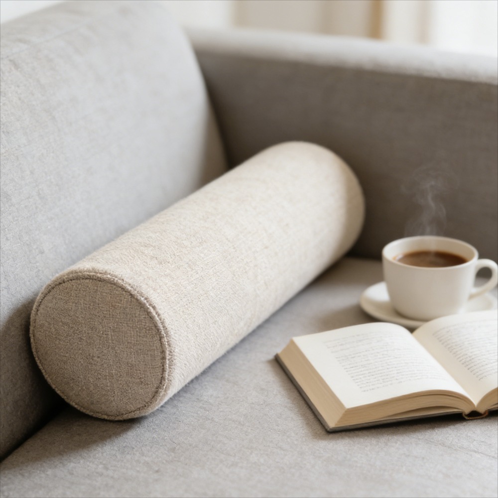 Office Footrest Cushion - Podpierająca cylindryczna poduszka lędźwiowa do krzesła