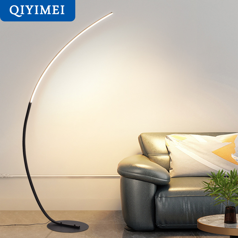 Floor Lamp Arched - Nordic LED Corner Light Lamps Floor