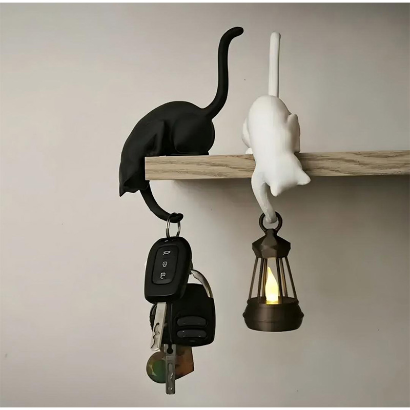 Cubicle Shelf Organizer - Gotycki haczyk na półkę w kształcie