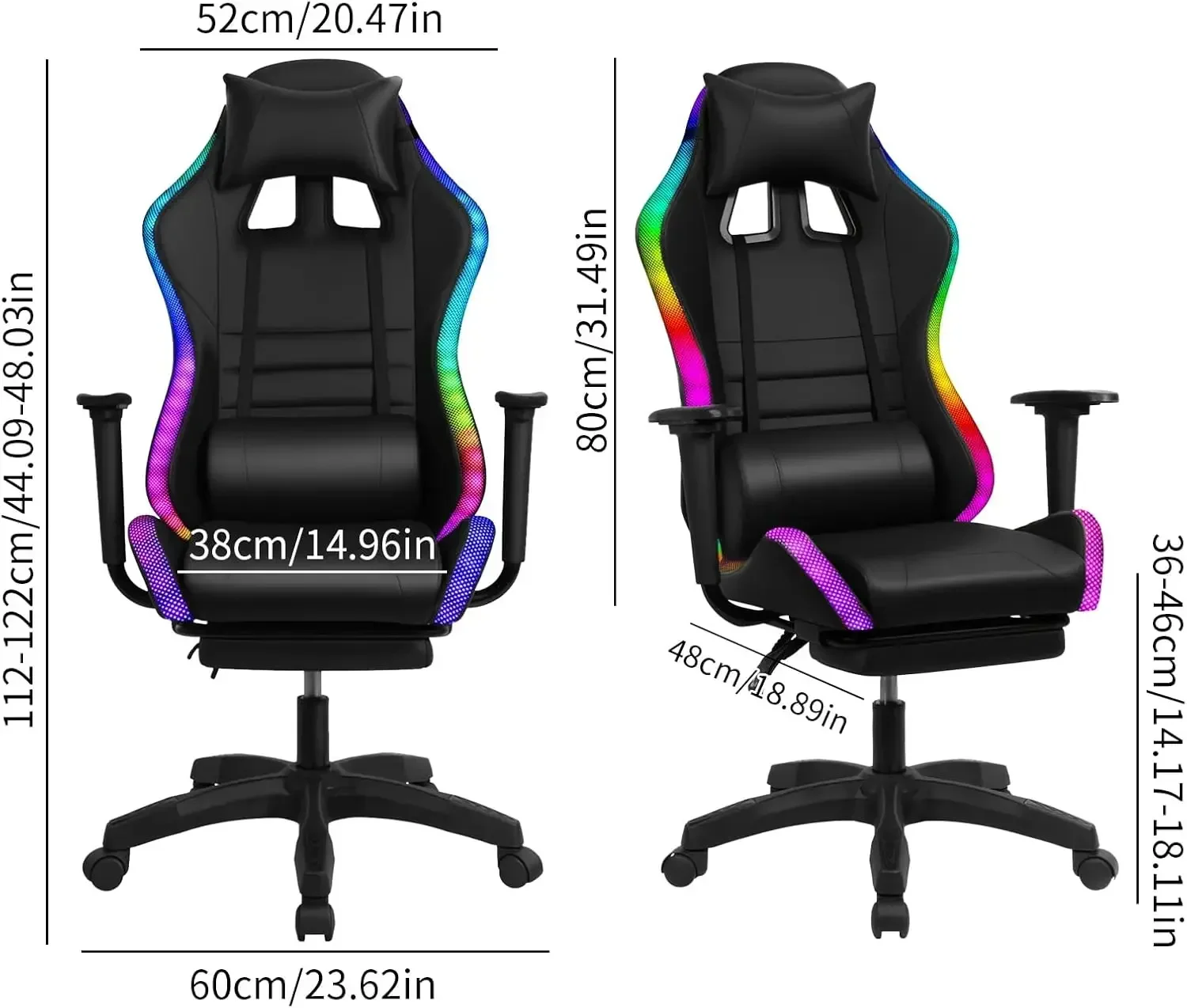 Krzesło gamingowe, krzesło biu – Office Footrest Cushion recenzja i cena
