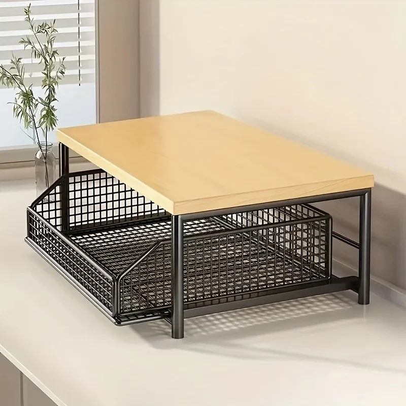 Pionowy stojak na mikrofalówkę – Cubicle Shelf Organizer recenzja i cena