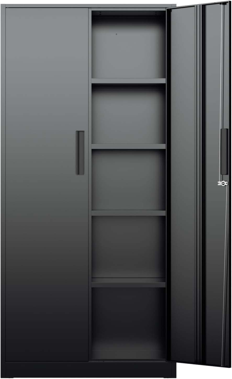 Wysoka metalowa szafa magazyno – Office Storage Cabinet recenzja i cena