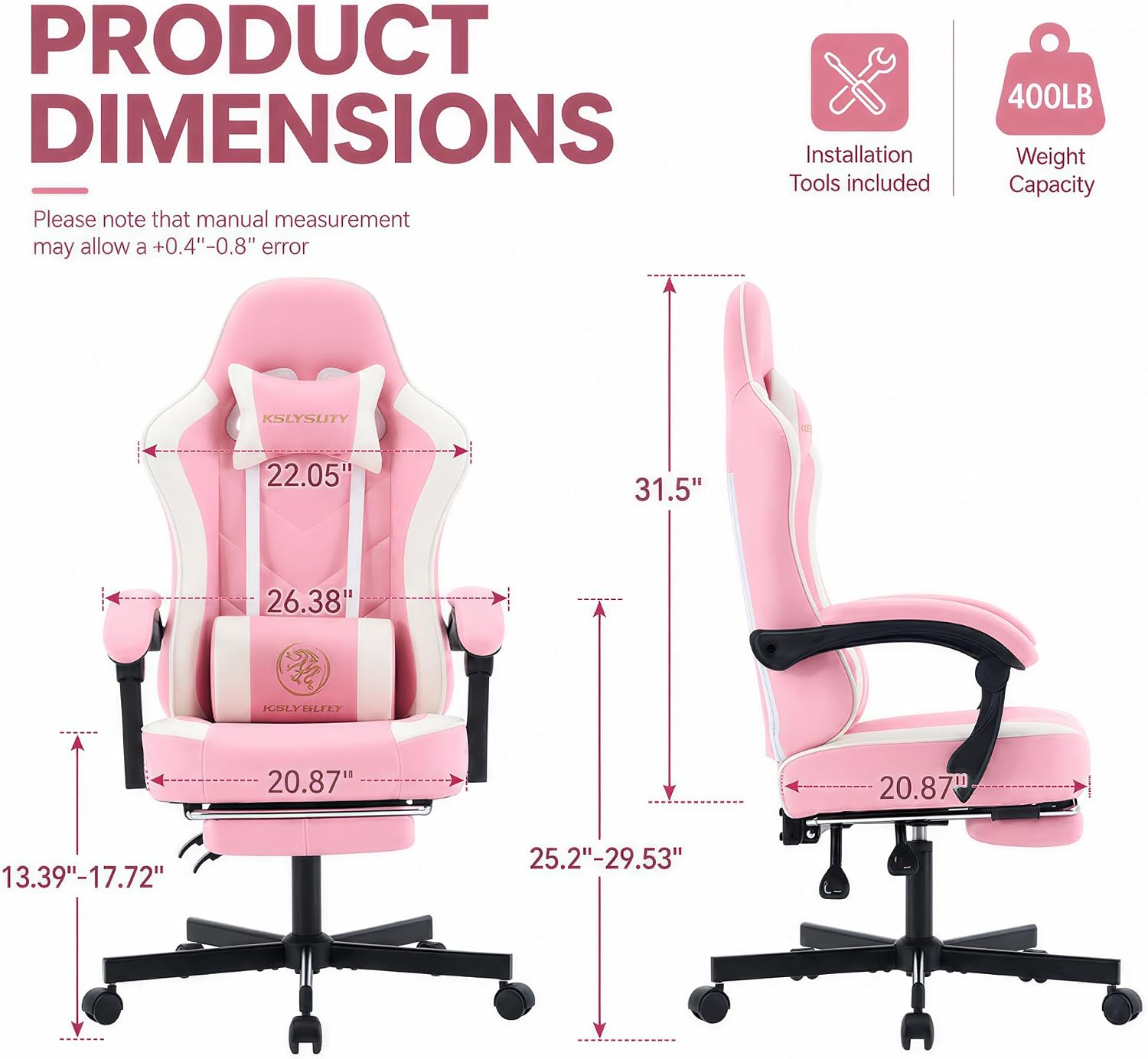 Ergonomiczne krzesło gamingowe – Office Footrest Cushion recenzja i cena