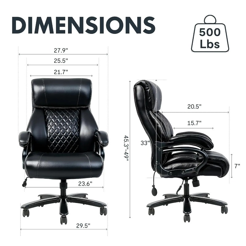 Krzesło biurowe z wysokim opar – Office Furniture Plus recenzja i cena