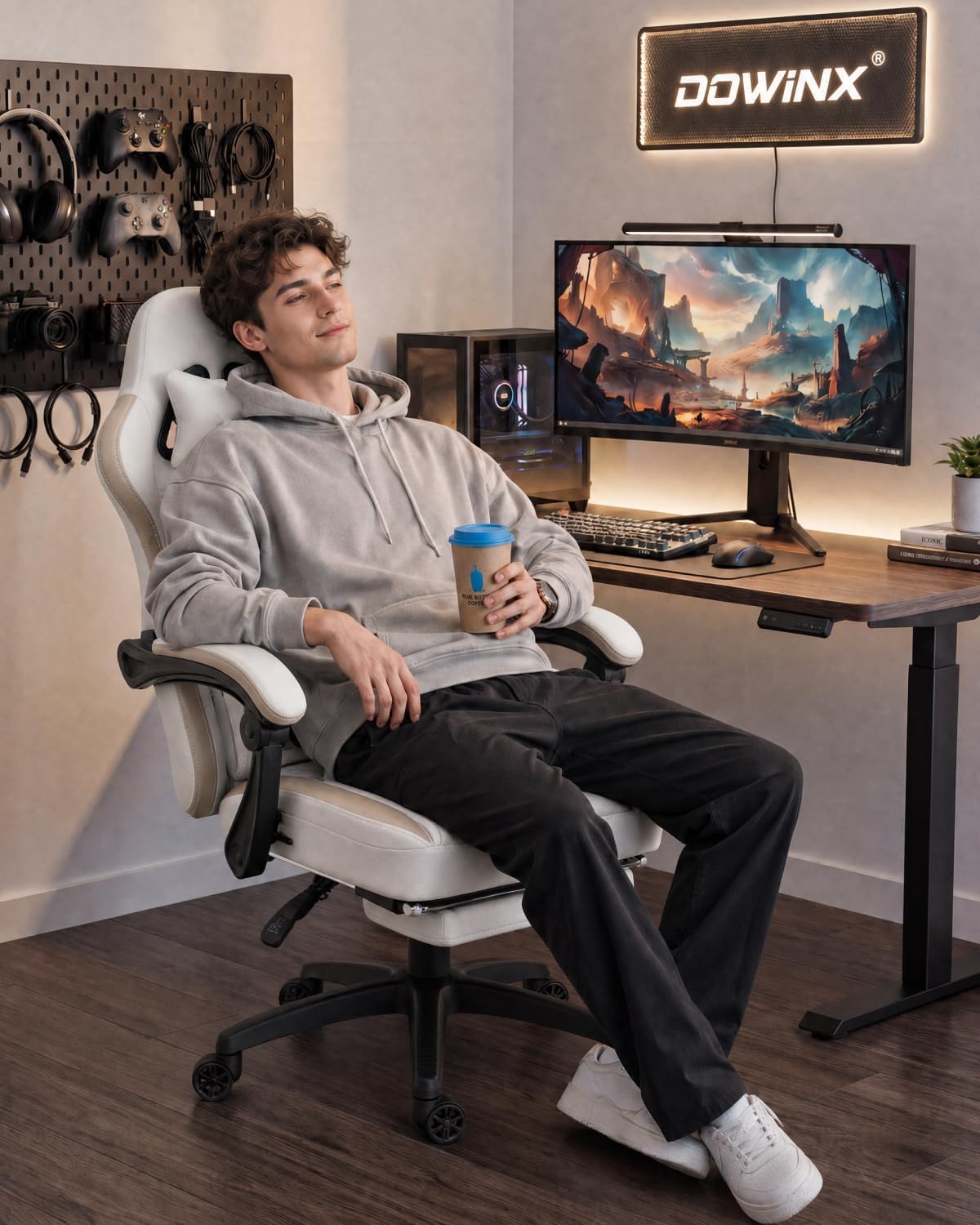 Oddychające krzesło gamingowe  – Office Footrest Cushion recenzja i cena