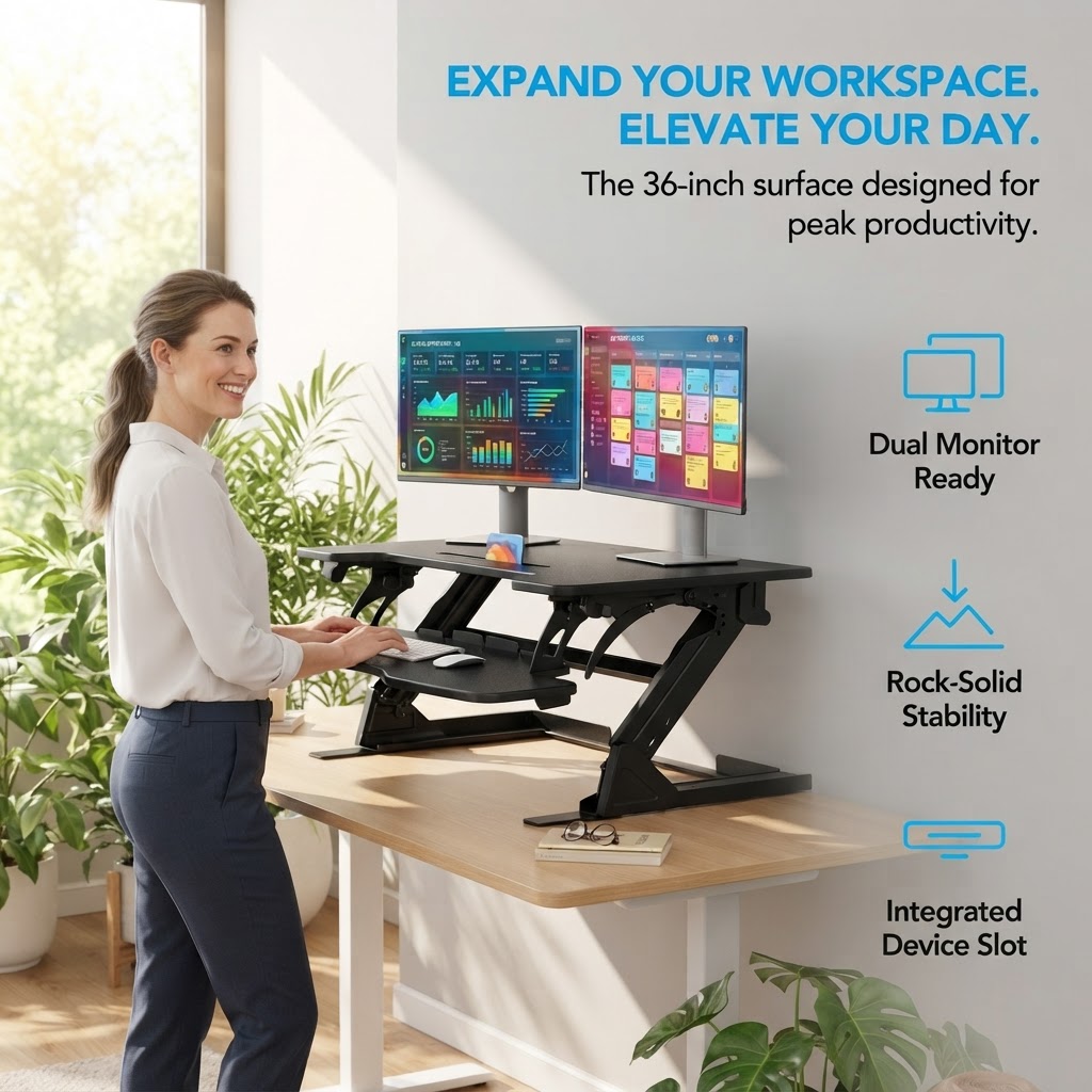 Konwerter biurka stojącego w k – Office Furniture Suppliers recenzja i cena