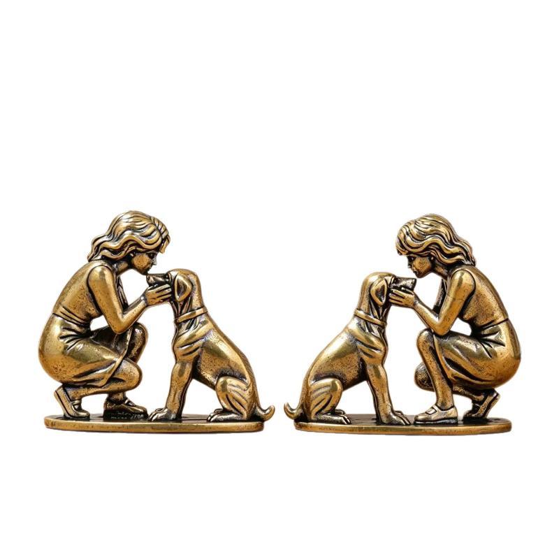 Mosiężna figurka dziewczyny i  – Cubicle Shelf Organizer recenzja i cena