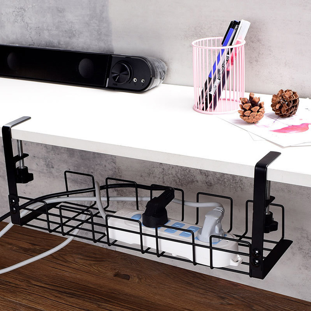 Skrzynka do zarządzania kablam – Cubicle Shelf Organizer recenzja i cena