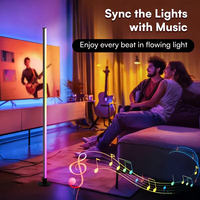 Narożna lampa podłogowa LED RG – Floor Lamp Arched recenzja i cena